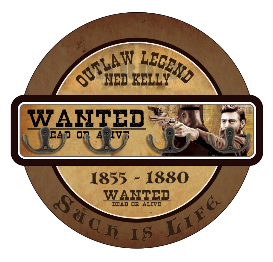 Ned Kelly #4 Key Holder