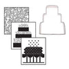 Cookie Cutter Set Wedding Cake