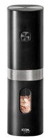 Icon Chef Electric Salt/pepper Grinder - Black Salt & Pepper Grinders & Mills The Cooks Kitchen 