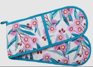 Allgifts Australia Double Oven Glove - Flowering Gum