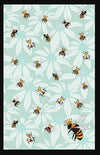 Allgifts Tea Towel - Flower Bees