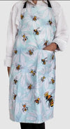 Allgifts Australia Apron (heavy Drill) - Flower Bees