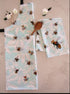 Allgifts Australia Apron (heavy Drill) - Flower Bees Aprons The Cooks Kitchen 