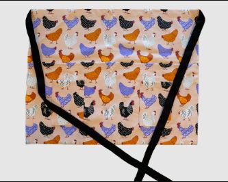 Allgifts Australia Apron(heavy Drill) Waist - Bright Hens
