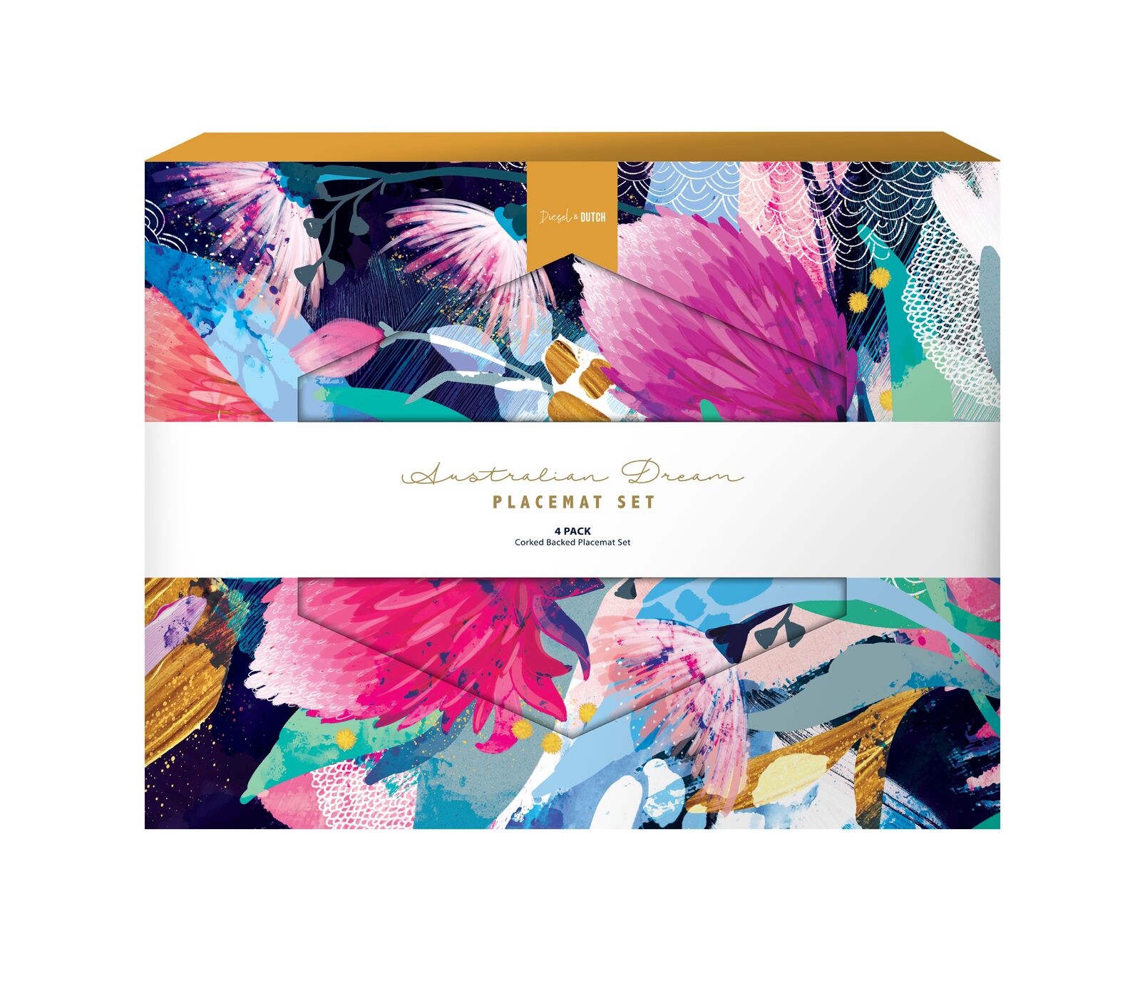 Diesel & Dutch - Australian Dream Placemats  Set Of 4