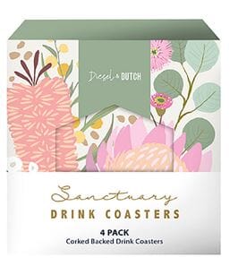 Diesel & Dutch - Sanctuary Drink Coasters - Set Of 4 Placemats & Coasters The Cooks Kitchen 