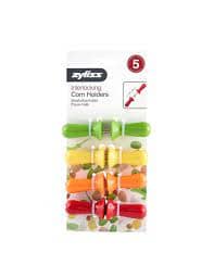 Zyliss Interlocking Corn Holders "bold" - 4 Pairs Gadgets The Cooks Kitchen 