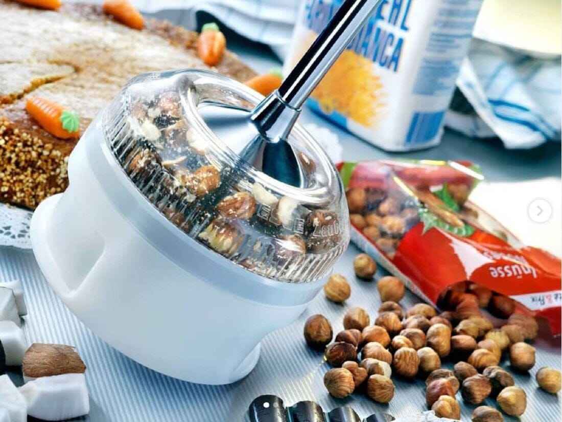 Bamix Wet/dry Processor/mill White Food Processors & Blenders The Cooks Kitchen Mandurah 
