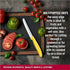 Victorinox Tomato & Sausage Knife 11cm - Yellow Steak Knives The Cooks Kitchen 