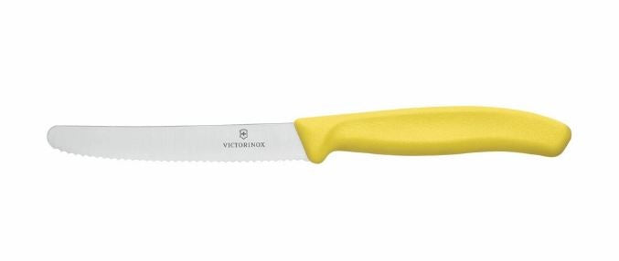 Victorinox Tomato & Sausage Knife 11cm - Yellow