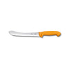 Swibo Butchers 17cm Wide Tip Yellow