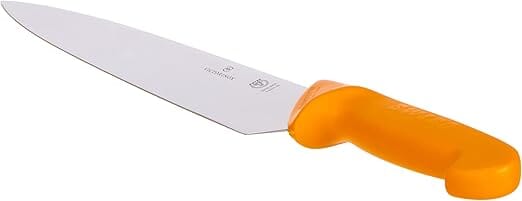 Swibo Chefs Carving Knife 26cm Heavy Blade Yellow Butchers The Cooks Kitchen 
