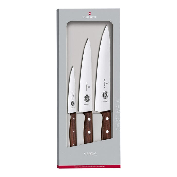 Victorinox Carving Set 3pc - Rosewood Handles Victorinox The Cooks Kitchen 