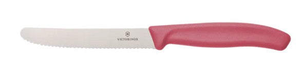 Victorinox Tomato & Steak Knife - Raspberry Sorbet