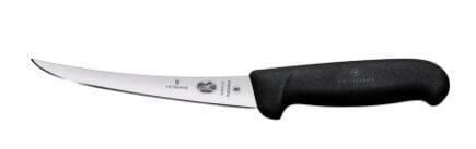 Victorinox Flexible Boning Knife 12cm Black Fibrox Handle Butchering Knives The Cooks Kitchen 
