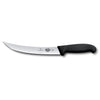 Victorinox Black Fibrox Narrow Breaking Curved 25cm Knife