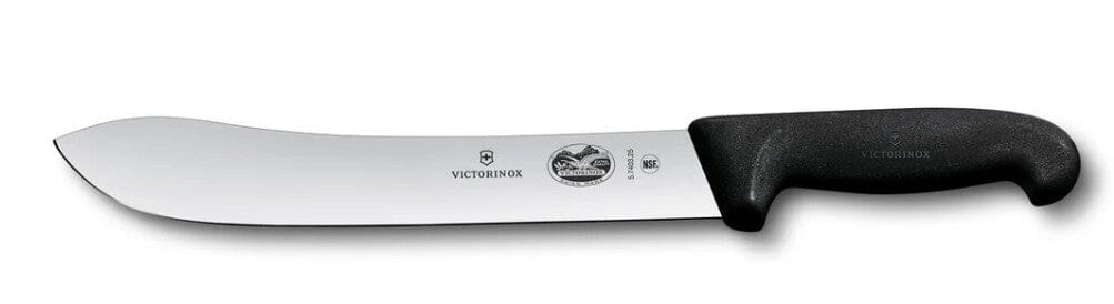 Victorinox Butcher Knife Wide Tip Blade Fibrox 18cm | Black Boning, Fileting & Skinning The Cooks Kitchen 