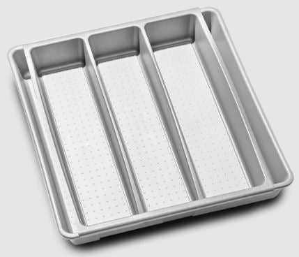 Madesmart Basic Expandable Utensil Tray - Soft Grey