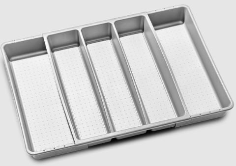 Madesmart Basic Expandable Utensil Tray - Soft Grey