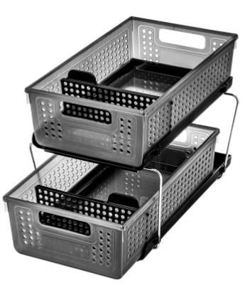 Madesmart Two Tier Organizer With Dividers