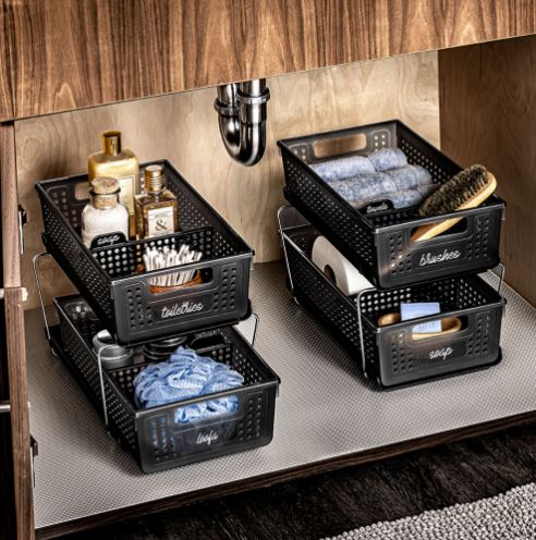 Madesmart Two Tier Organizer With Dividers