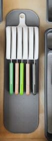 Small In-drawer Knife Mat 38.2x10.6x5.4cm Cutlery & Utensil Storage The Cooks Kitchen 