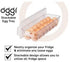 Oggi Stackable Covered Egg Holder 14 Egg Tray