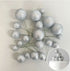 Iconic Cake Art Gliver Silver Ball Topper 20pc Cake Toppers The Cooks Kitchen 