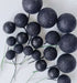 Iconic Cake Art Glitter Black Ball Topper 20pc Cake Toppers The Cooks Kitchen 