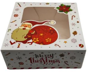 Christmas Gift Box  - 7.2"  3" Deep