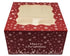 Christmas 4 Cupcake Box 4" Deep Iconic Cake Art Boards & Boxes & Packaging The Cooks Kitchen 