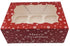 Iconic Cake Art - Christmas Cupcake Box - Holds 6, 4" Deep 
