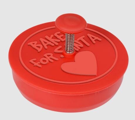 R & M Baked For Santa Cookie Cutter & Stamp Set 6.35cm Cookie Cutters The Cooks Kitchen 