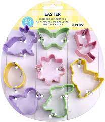 D.line Mini Easter Cookie Cutter Set 8 Assorted Colours