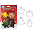 R&m Christmas Stainless Steel Cookie Cutter Set Of 4