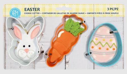 D.line Easter Cookie Cutter Set 3 Assorted Colours