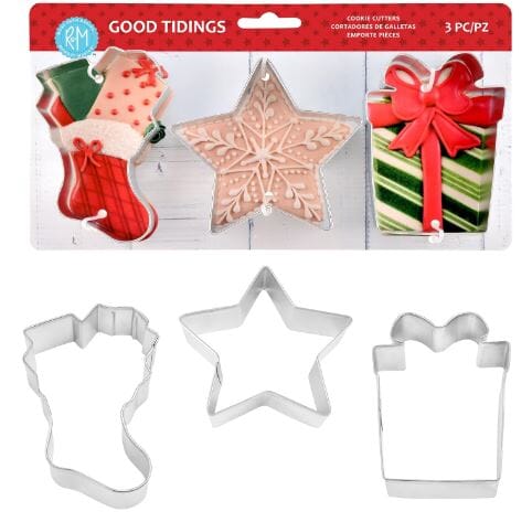 R & M 3 Piece Cookie Cutter Set Cookie Cutters The Cooks Kitchen 