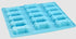 R & M Silicone 15 Cup Bog Bone Mould Blue