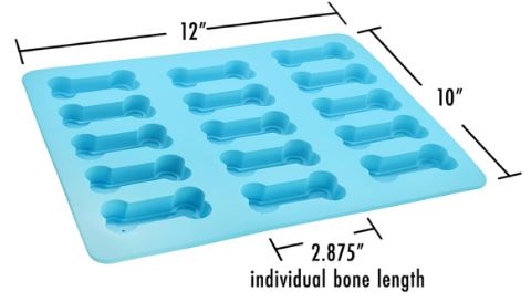 R&m Silicone 15 Cup Bog Bone Mould Blue
