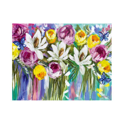 Spring Bouquet & Butterfly Hard Backed Placemats