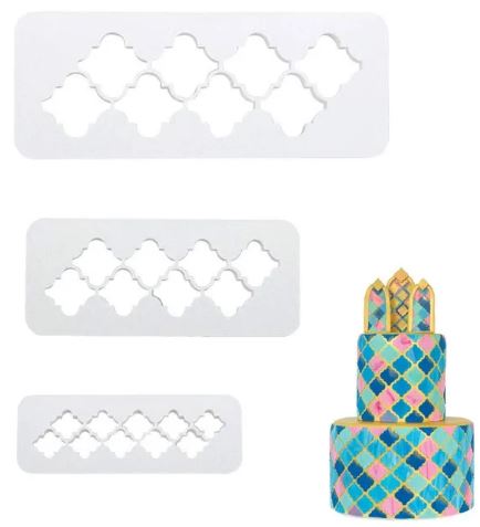Moroccan Pattern Impression Set 3pc