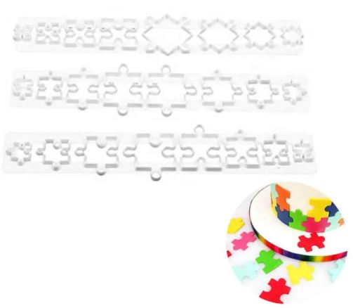 Jigsaw Puzzle Impression Cutter Set 3pc