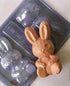 Bwb Sitting Geode Bunny Rabbit - 3pc