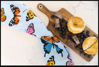 Allgifts Australia Tea Towels - Butterflies