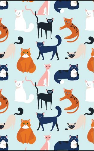 Allgifts Australia Tea Towels - Colourful Cats