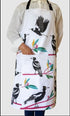 Allgifts Australian Apron (heavy Drill) - Magpies Aprons The Cooks Kitchen 