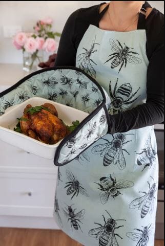 Allgifts Australia Apron (heavy Drill) - Sketch Bee Aprons The Cooks Kitchen 