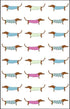 Allgifts Australia Tea Towels - Sausage Dogs