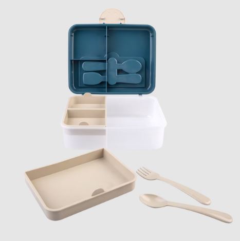 Melii Luxe 2-tier Bento Box - Boy