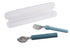 Melli Luxe Detachable Spoon & Fork - Blue